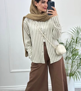 شومیز مانتویی دیپلمات