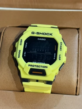 ساعت جی شاک جی200 زرد