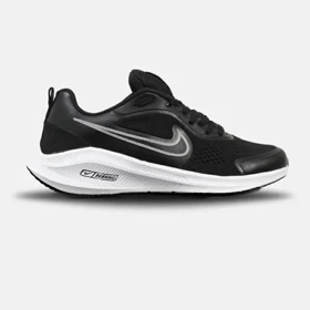 کفش کتانی مردانه و زنانه مشکی نایک NIKE PEGASUS V10