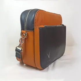 کیف دوشی چرم دست دوز مدل تارا