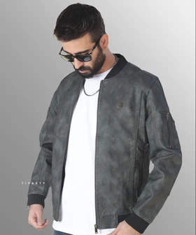 کت چرم مردانه اسپرت 7780