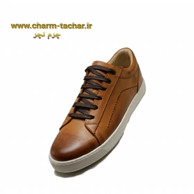 کفش ونس مردانه چرم طبیعی کد si 8