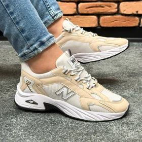کتانی اسپرت مردانه مدل نیوبالانس NEW BALANCEرنگ کرم