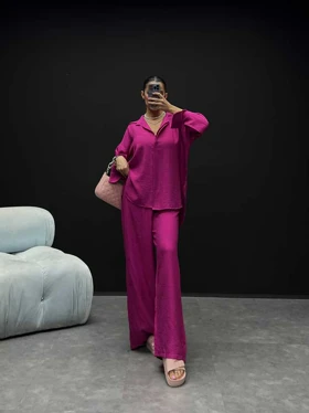 ست شومیز و شلوار ساده