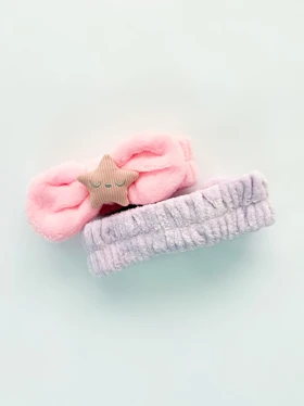 هدبند حوله ای طرح ستاره