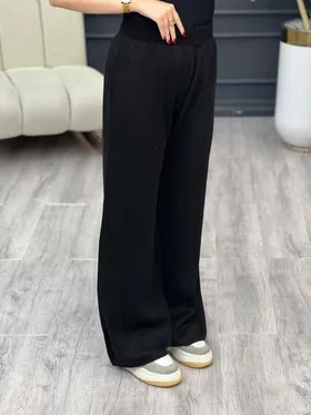 ست بافت و شلوار راه راه