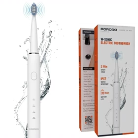 مسواک برقی سونیک پورودو Porodo مدل PDLFST905WH ضدآب