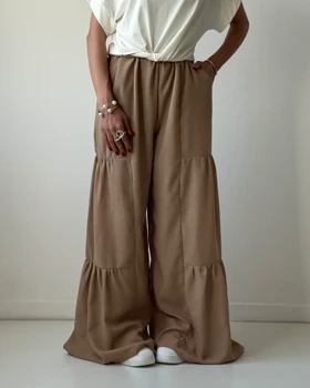 شلوار چین چین کد 200246 (کرم)