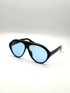 عینک‌آفتابی زنانه مردانه گوچیGUCCIمدل SG-9905 (مشکی عدسی آبی)