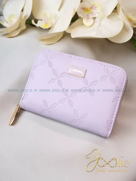 کیف پول جاکارتی زنانه برند simple کد B1070 (بنفش)