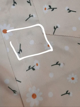 مانتو کبریتی طرحدار ( دارای ایراد جزئی )