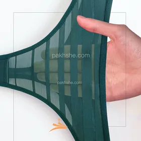 ست توری فنردار سبز برند نوشه پوش