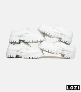کفش مردانه لوفر سفید BALENCIAGA