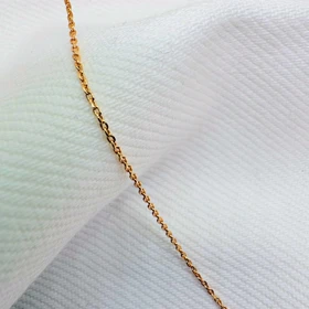 گردنبند ژوپینگ مدل «شکوفه و شبنم» | رقص گل طلایی با آویز مروارید