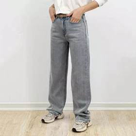 شلوار جین نیم بگ 1007768