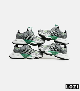 کفش کتانی مردانه و زنانه سفید طوسی مشکی سبز ADIDAS performance x9000l4