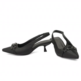 کفش مجلسی زنانه پاشنه‌دار 3 سانت مدل sandal valentino - 0095