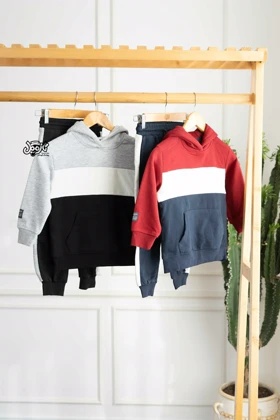 ست هودی شلوار کرک دار