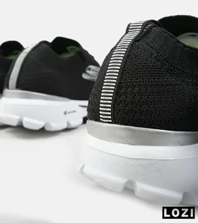 کفش کتانی مردانه و زنانه مشکی سفید اسکیچرز SKECHERS