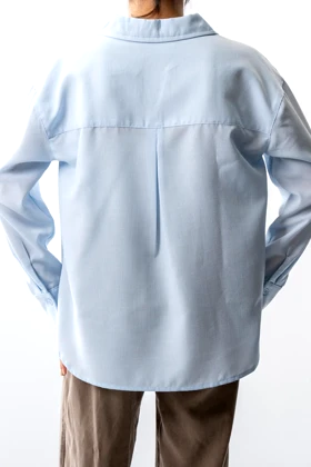 شومیز یقه برگردان جلو بسته مچ بلند زنانه