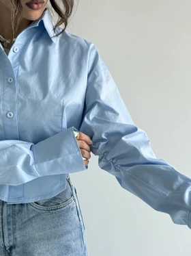 شومیز نیم‌تنه استین گت