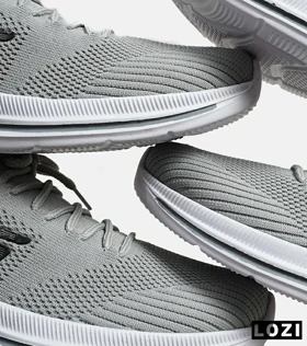 کفش کتانی طبی ورزشی طوسی SKECHERS GHOST