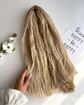 شال نخ کنفی دورریش وارداتی 4454