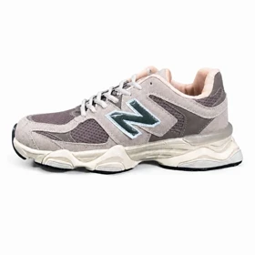 کفش کتانی بزرگ پا مدل نیوبالانس 9060 کرم قهوه ای New Balance 9060
