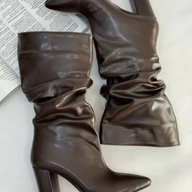 نیم بوت پاشنه کوتاه مکس 4265