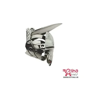 انگشتر بلند پسرانه دخترانه مفصلی با طرح اسکلتی نوک تیز (پانک رینگ)
