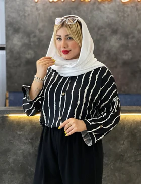 ست شومیز و شلوار آریس کد : 03288