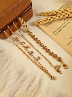 دستبند طرح طلا ژوپینگ D23