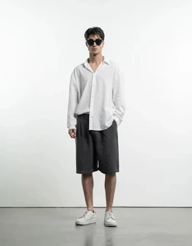 لینن اسلپ آستین بلند