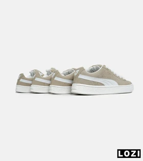 کفش کتانی ورزشی کرم مردانه و زنانه PUMA suede XL