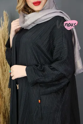 مانتو بلند آستین منگوله