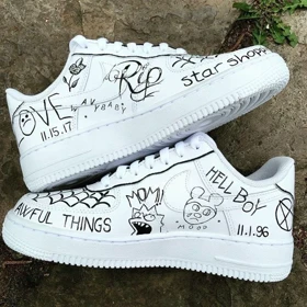 کفش اسپرت کاستوم ایرفوس سیاه قلم 5 کد 271318