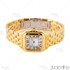 ساعت مچی کارتیر زنانه مدل پنته طلایی 103191