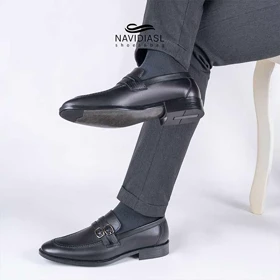 کفش مردانه تمام چرم کلاسیک کد 7002011