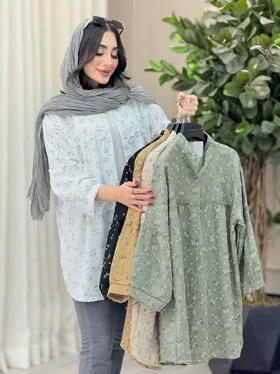 مانتو طرح دار گلنوش