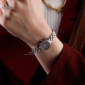 ساعت اکسنت صفحه سورمه ای Axcent AX120013SRgB