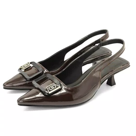 کفش مجلسی زنانه پاشنه‌دار 3 سانت مدل 400352 _ sandal valentino