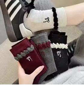 جوراب ساق‌دار پاپیونی کد n-1381