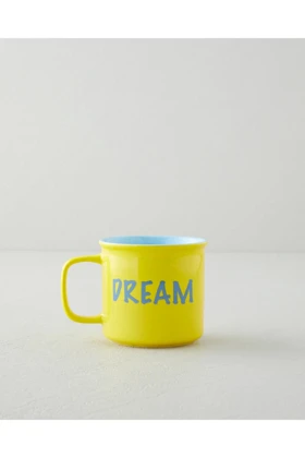 ماگ سرامیکی English Home مدل Cheer and Dream - زرد