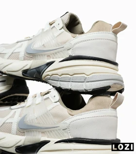 کفش کتانی مردانه و زنانه کرم طوسی Nike cushlon