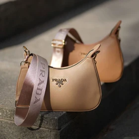 کیف زنانه پرادا Prada Triangle Logo Shoulder Bag A01