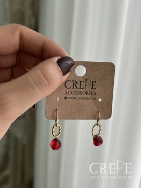 گوشواره آویز انار