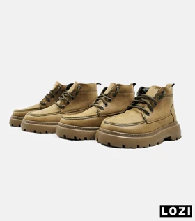 نیم بوت چرمی مردانه سبز Timberland