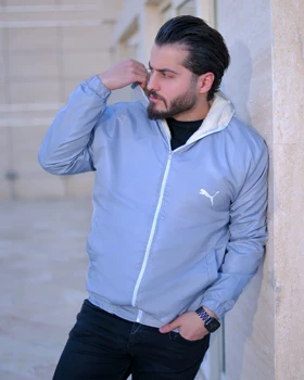 کاپشن مردانه مدل Yuhan ( طوسی )