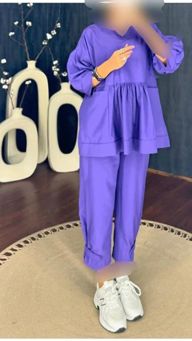 شومیز و شلوار مام فیت 910