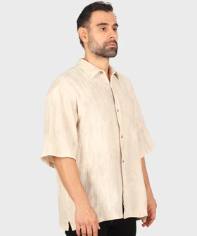 پیراهن باکسی مردانه آستین کوتاه 2683